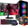 HERNÝ SET Ryzen 5 5600 32GB RTX 4060Ti 16GB +Wi-Fi+WIN11+ MONITOR 27