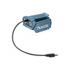Makita GM00001605 Adaptér pre Li-Ion 12V Max, s USB portom a vypinačom