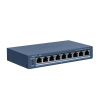 DS-3E1309P-EI/M 8x100Mb PoE+1x1Gb RJ45, smart switch, 60W