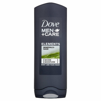 Dove Men+Care Elements sprchovací gél na telo a tvár 250 ml