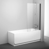 Ravak PIVOT 1-dielná vaňová zástena 80 x 140 cm, sklo číre 79840300Z1