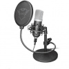 Trust GXT 252 Emita mikrofon / kondenzátorový / stolní / streamovací / USB / stojan / pop filtr / úchyt proti otřesu 21753