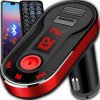 FM TRANSMITER BLUETOOTH NABÍJAČKA MP3 2XUSB SD LCD