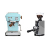 Ascaso Dream PID, Kid Blue + Eureka Mignon Libra 65 All Purpose, CR grey