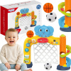 WOOPIE BABY Interaktivní Sportovní Centrum 2v1: Branka a Koš se Sloníkem