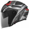 Prilba AGV IRIDES Zurigo Matt Black Grey Veľkosť: L (59-60 cm)