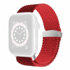AppleKing nylonový vrkočový remienok s posuvnou prackou pre Apple Watch Ultra 49mm / 46mm / 45mm / 44mm / 42mm - červený - možnosť vrátiť tovar ZADARMO do 30tich dní