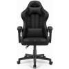 Čierne herné kreslo 1004 BLACK