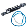 DEMA Hydraulický tretí bod pre traktor s rýchloupínacím hákom a reťazou 610 - 890 mm Kat. 2