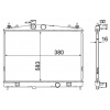 MAHLE Chladič, chlazení motoru BEHR CR 856 000S