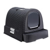 Curver WC kryté Rattan 39 x 39 x 51 cm