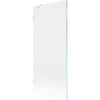Mexen, Mexen Lunar 1-krídlová vaňová zástena 80 x 150 cm, transparentná, biela - 897-080-000-20-00