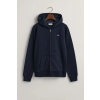 MIKINA GANT SHIELD ZIP HOODIE EVENING BLUE