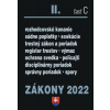 Zákony 2022 II/C - Trestné právo, Exekučný poriadok, Správne právo