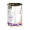 DNT PIPER Sterilised Rabbit - mokré krmivo pre mačky - 400g