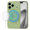 Techsuit – SoftFlex MagSafe obal na iPhone 17 Pro – matcha zelený KF2353843