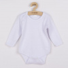 NEW BABY Body dlhý rukáv New Baby II - biele - 50