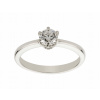 ZLATÝ PRSTEŇ DIAMANTOVÝ 0.50 ct SI1/D + cert. GIA (ZLATÝ PRSTEŇ DIAMANTOVÝ 0.50 ct SI1/D + cert. GIA)