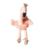 innoGIO Látková BALLERINA Flamingo 25 cm 5903317816553