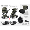 MOON Maxi set PIÚ 2025 Varianta: Black chrome / Moss green