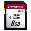 Transcend 8GB SDHC (Class 10) MLC priemyselná pamäťová karta (bez adaptéra), 20MB/s R, 16MB/s W