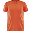 Pánské funkční triko CRAFT Adv Essence Ss oranžové Velikost: S