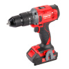 FESTA® POWER x TOOLS AKU vrtačka s příklepem SHARE20V 45 Nm, 2× Li-ion 2 Ah, nabíječka, unašeč, bity, vrtáky 28003