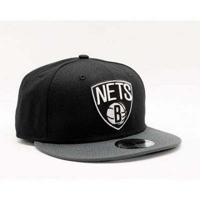 Kšiltovka New Era 59FIFTY NBA Basic Brooklyn Nets Black/Grey Velikosti Fitted Caps: 7 (55.8 cm)