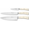 Wüsthof Sada nožov Classic Ikon Creme 3 ks
