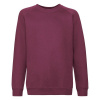 Kids Premium Raglan Sweat , Black, 104 Farba: Burgundy, Velkost: 116