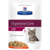 Hill's Prescription Diet I/D Starostlivosť o zažívanie vrecko pre mačky kura 12 x 85 g