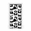 Nálepka na stenu Happy Dogs 95x205 (Nálepka na stenu Happy Dogs 95x205)