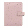 Filofax Confetti Rose Quartz A7 týždenný 2023 ružová