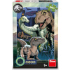 DINO Svietiace puzzle Jurský Svet XL 100 dielikov
