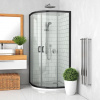 Roth Sprchový kout čtvrtkruh 80x80 cm Lega Line 555-8000000-05-02
