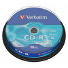 CD-R disk, 700 MB, 52x, 10 ks, cake box, VERBATIM 