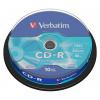CD-R disk, 700 MB, 52x, 10 ks, cake box, VERBATIM 
