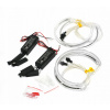 4x Ringy CCFL ANGEL EYES denné svetlá BMW E36 E38 E39 E46 E87 + W5W LED