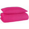 BedTex bavlna jednofarebné obliečky fuchsiové 100% bavlna renforcé 70x90 140x200