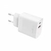 FIXED sieťová nabíjačka 20W USB-C / USB-A - PD / QC 3.0 na Apple zariadenia - biela FIXC20N-CU-WH - možnosť vrátiť tovar ZADARMO do 30tich dní