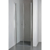 ARTTEC Dvojkrídlové sprchové dvere do niky SALOON 80 - 85 cm číre sklo PAN00887
