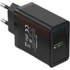 Nabíjačka do siete Vention 1-port USB Wall Quick Charger (18W) Black (FABB0-EU)
