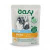 OAS OASY Chunks in gravy Kitten with chicken - mokré krmivo pre mačky - 85g