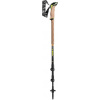 LEKI Trekingové palice Sherpa, tmavá antracitová-medená-neónovo žltá, 110 - 145 cm