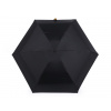 Skladací mini dáždnik s pevným puzdrom čierna 1ks