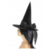 ČARODEJNÍCKY KLOBÚK S ČIERNOU HALLOWEENSKOU MAŠĽOU
