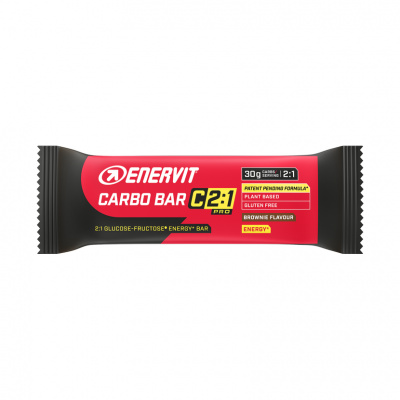 ENERVIT Carbo Bar C2:1 - brownie ,45gr farebna varianta: bez prichute