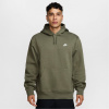 Nike Sportswear Club Fleece Pullover pánska mikina Med Olive/White S