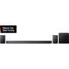 Samsung Q-Serie HW-Q935GF 9.1.4-Kanal Soundbar čierna Bluetooth®, dolby Atmos®, vr. bezdrôtového subwooferu, upevnenie na stenu, Wi-Fi; HW-Q935GF/ZG