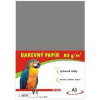 papier pre výtvarnú výchovu A3/100/80g šedý